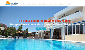 Κατασκευή Ιστοσελίδας που είναι εξειδικευμένη για Ξενοδοχεία και Τουριστικά καταλύματα